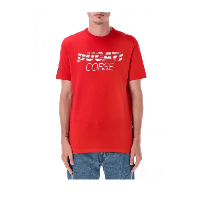 Marškinėliai Ducati Corse red