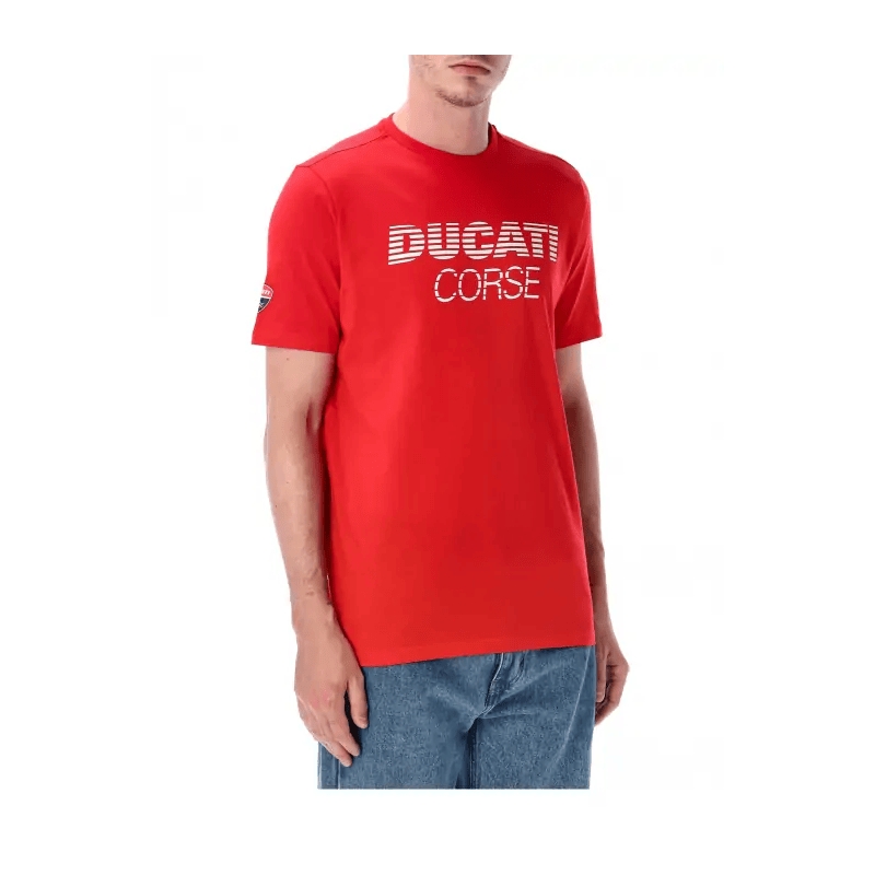 Marškinėliai Ducati Corse red