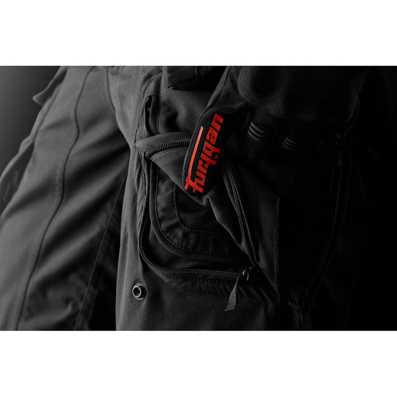 Furygan Redington 3C PRIMALOFT® motociklo kelnės juodos