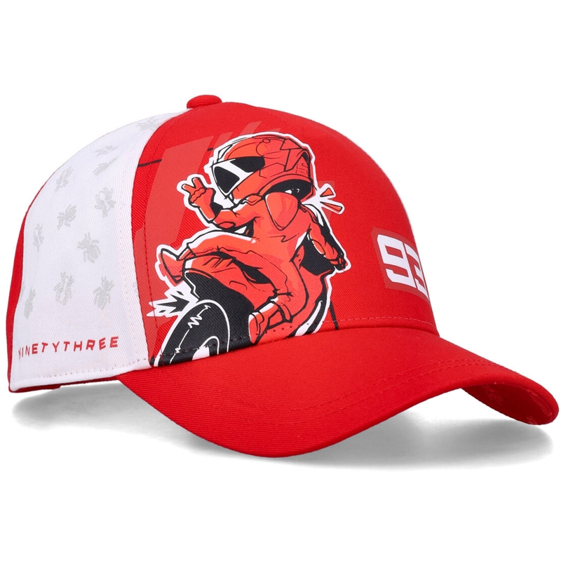 Vaikiška „Ducati Marc Marquez“ beisbolo kepuraitė su 93 metų „Look Back“ logotipu