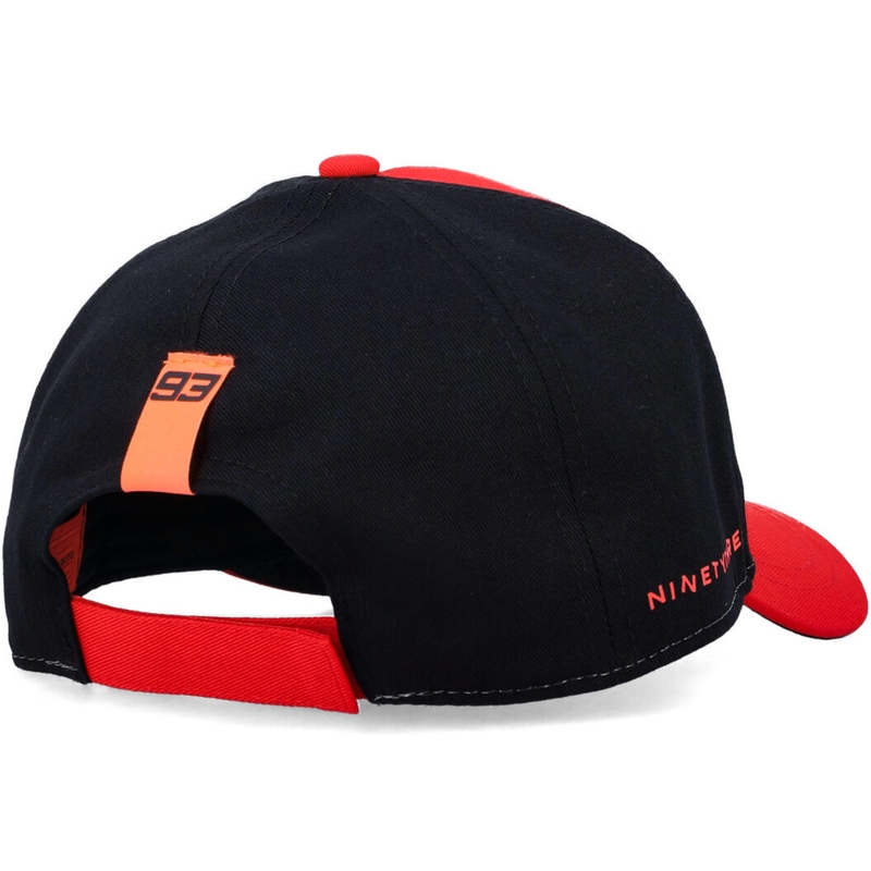 Vaikiška kepuraitė Ducati Marc Marquez Baseball 93 Patch juoda-raudona