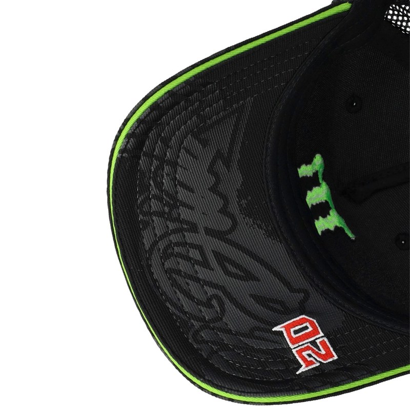 „Yamaha Monster Fabio Quartararo“ rėmėjo kepurė, juoda