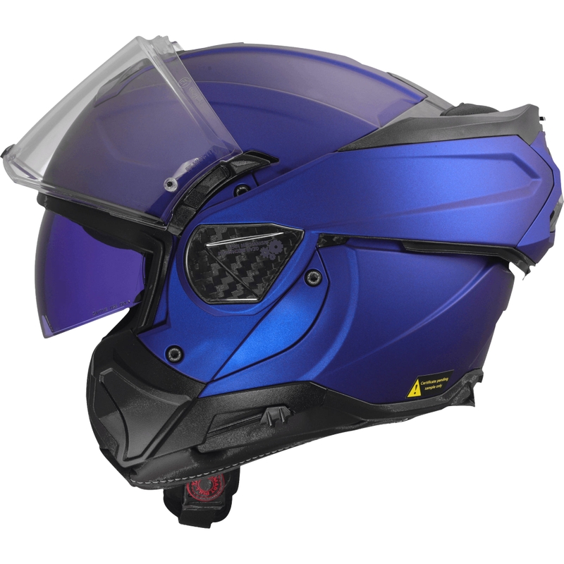 Atlenkiamas motociklo šalmas LS2 FF910 Advant II Solid matinė tamsiai mėlyna