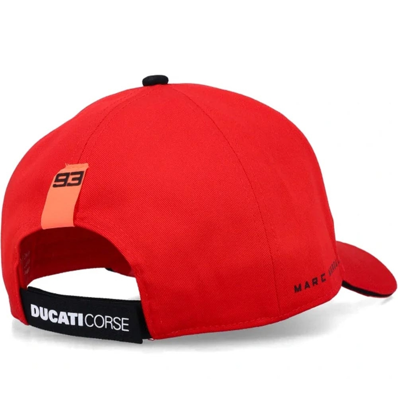 „Ducati Corse Marc Marquez Big 93“ kepuraitė raudona