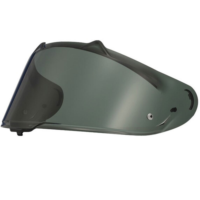 Motociklo šalmo skydelis LS2 FF807/FF817 trikampio formos, šviesiai dūminis