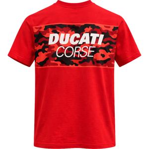 Ducati Corse CAMU marškinėliai raudoni