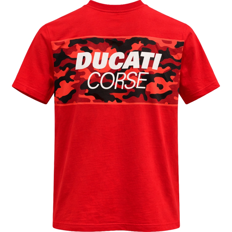 Ducati Corse CAMU marškinėliai raudoni