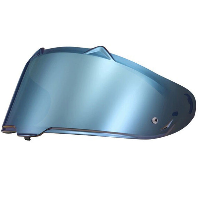 Motociklo šalmo skydelis LS2 FF807 veidrodinė mėlyna spalva
