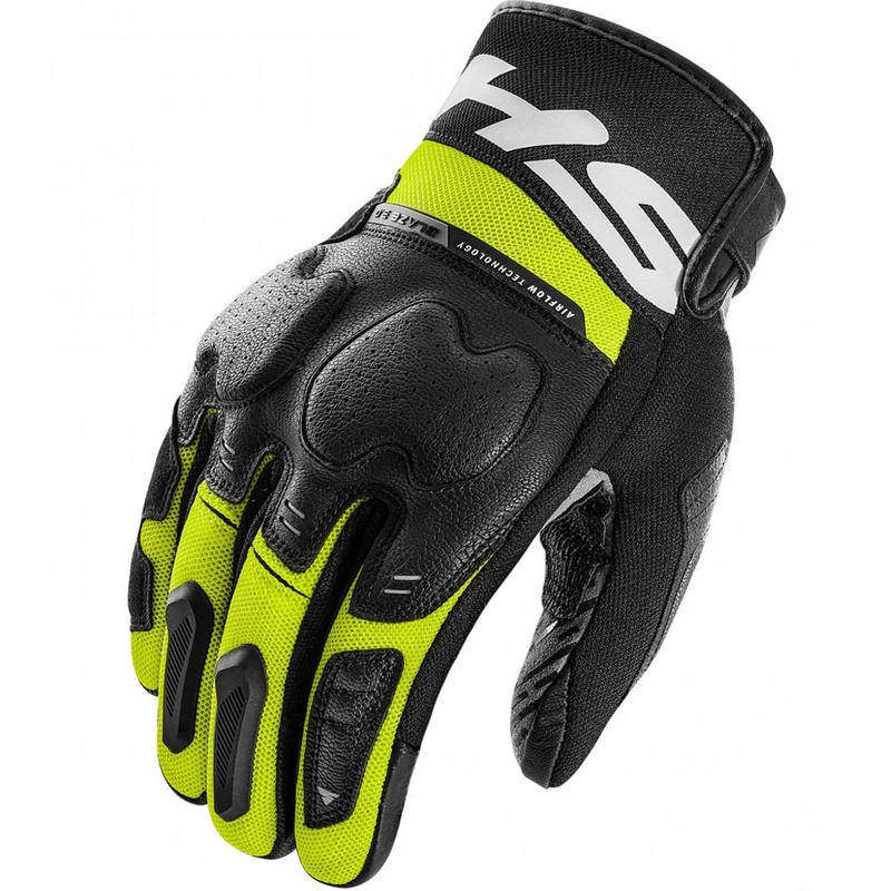 Shima Blaze 3.0 motociklo pirštinės, fluorescencinės geltonos