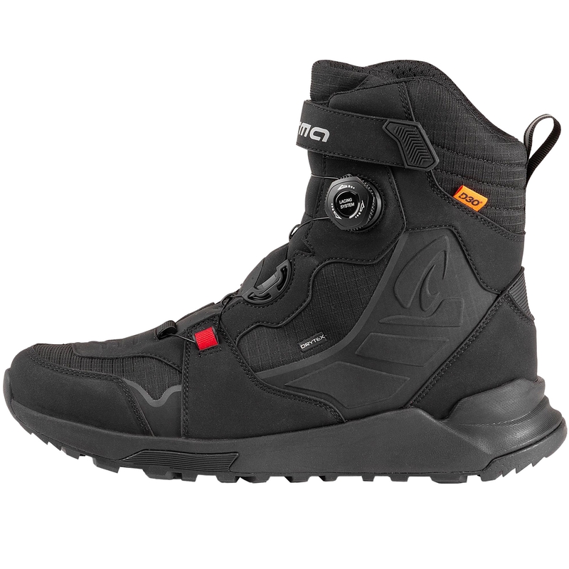 Forma ADV Kite Dry motociklo batai juodi-juodi