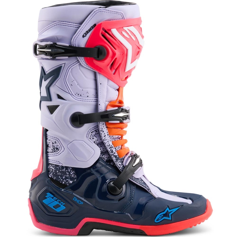 „Alpinestars TECH 10 Limited Edition Records“ motokroso batai, juodi