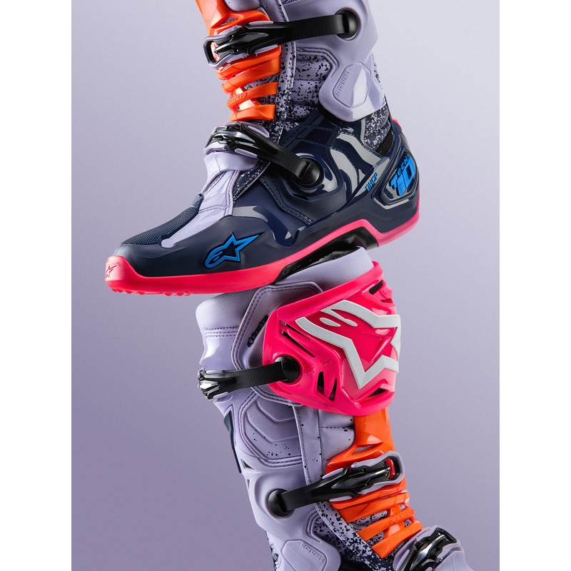 „Alpinestars TECH 10 Limited Edition Records“ motokroso batai, juodi