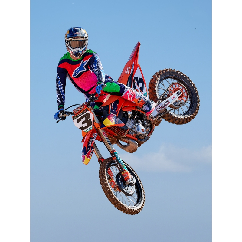 „Alpinestars Supertech Limited Edition Records“ motokroso marškinėliai – pilki