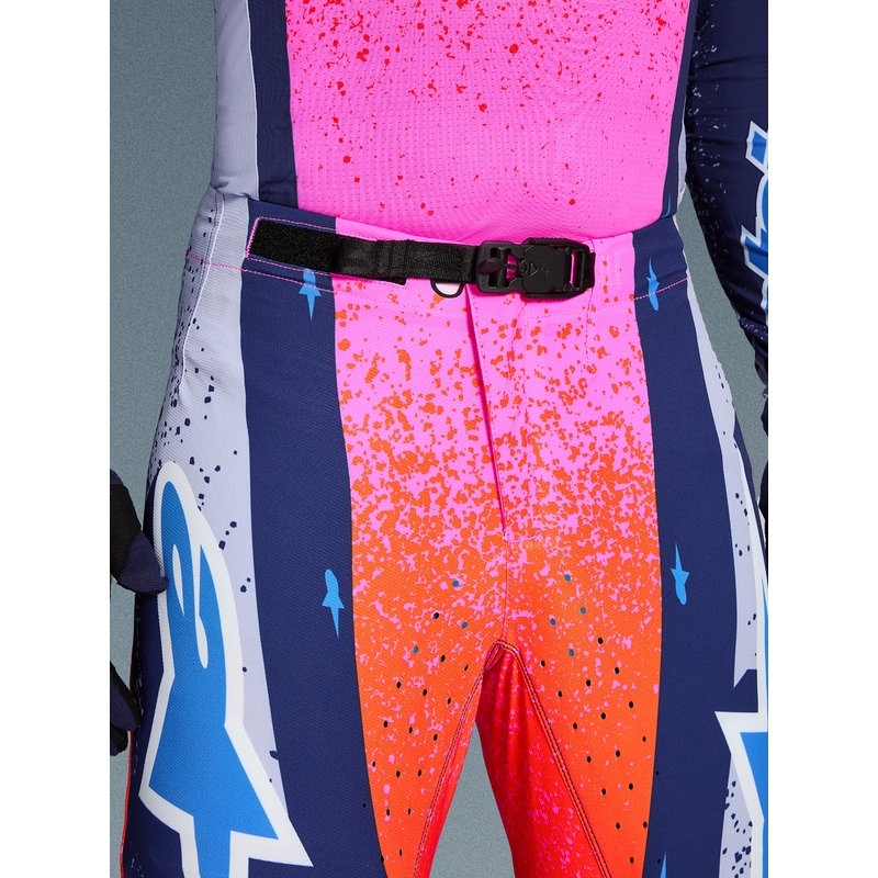 Alpinestars Supertech Limited Edition Records motokroso kelnės, pilkos
