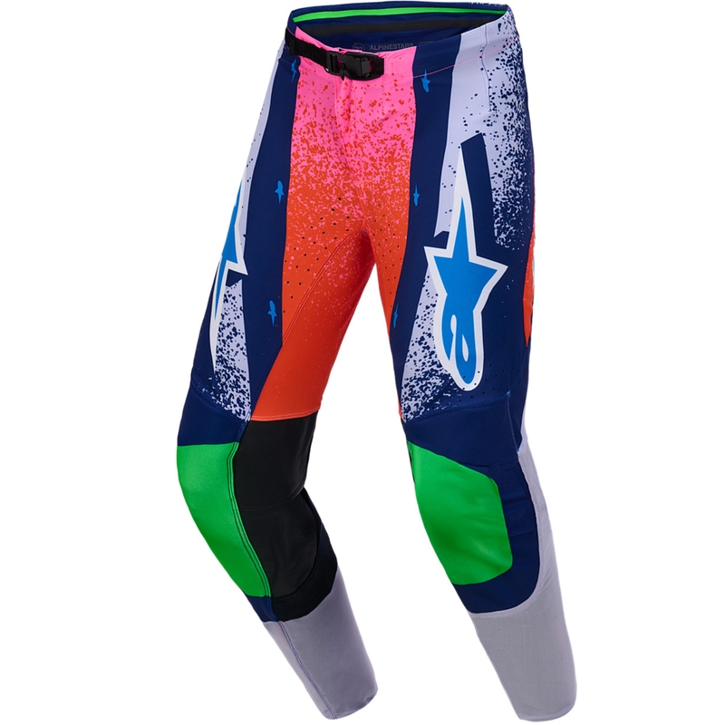 Alpinestars Supertech Limited Edition Records motokroso kelnės, pilkos