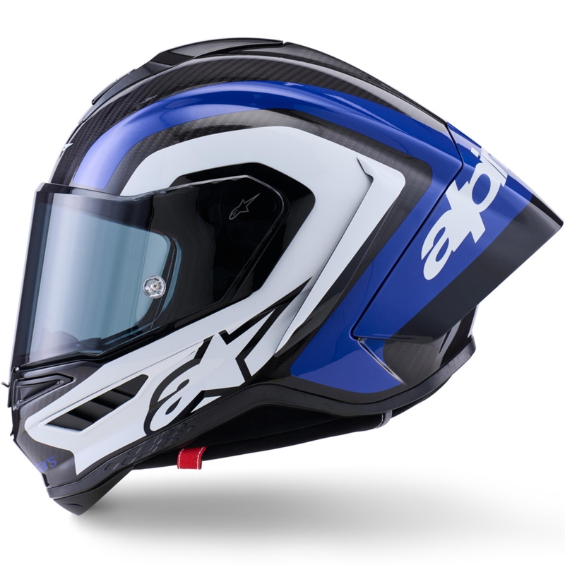Alpinestars Supertech R10 Arius uždaras motociklo šalmas juodas-mėlynas-baltas