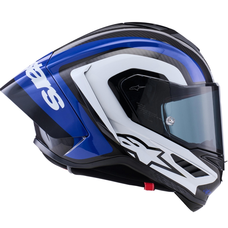 Alpinestars Supertech R10 Arius uždaras motociklo šalmas juodas-mėlynas-baltas
