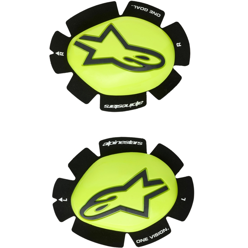 „Alpinestars GP Plus“ šlepetės, 2 vnt., fluorescencinės geltonos-juodos spalvos