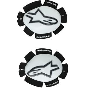 „Alpinestars GP Plus“ šlepetės, 2 vnt., baltos-juodos