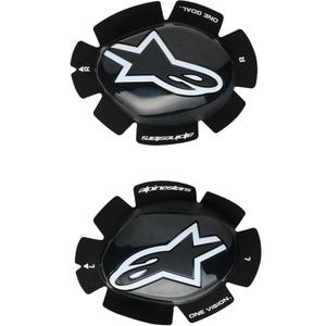 Alpinestars GP Plus šlepetės, 2 vnt., juodos-baltos