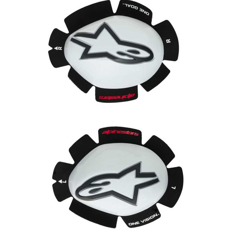Alpinestars GP Tech kelių šlepetės, baltos-juodos