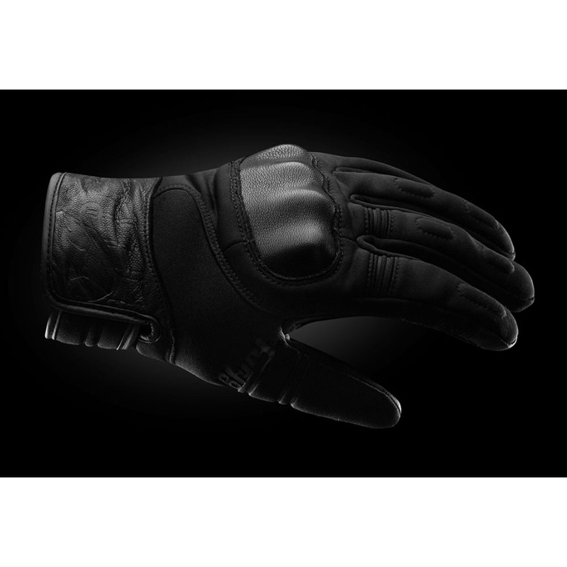 Furygan TD Soft D3O® PRIMALOFT® motociklo pirštinės, juodos
