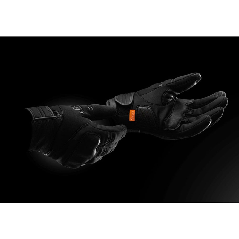 Furygan TD Soft D3O® PRIMALOFT® motociklo pirštinės, juodos