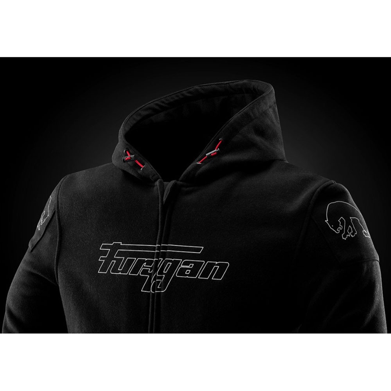 „Furygan Livio X Kevlar®“ motociklo striukė, juoda-balta