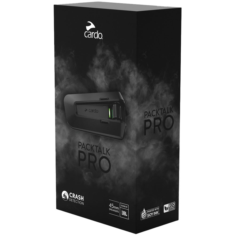 "Bluetooth" domofonas CARDO PACKTALK PRO solo