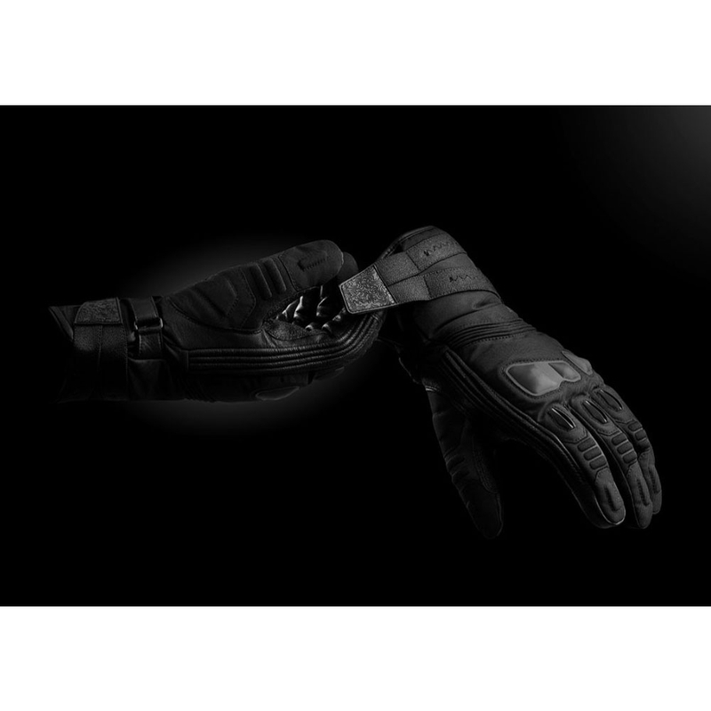 Furygan Aravis PrimaLoft® 37.5® motociklo pirštinės, juodos