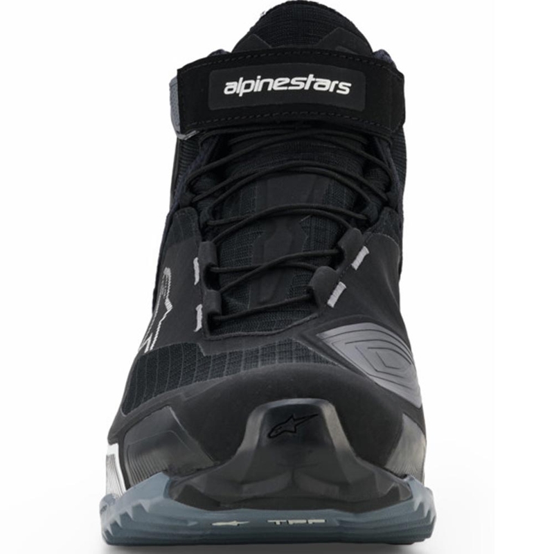 Alpinestars Stella CR-X Drystar moteriški motociklo batai, juodi-pilki-balti