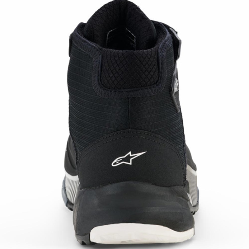 Alpinestars Stella CR-X Drystar moteriški motociklo batai, juodi-pilki-balti