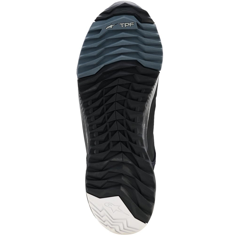 Alpinestars Stella CR-X Drystar moteriški motociklo batai, juodi-pilki-balti