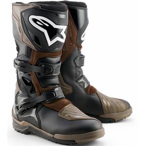 Alpinestars Corozal V2 Adventure Drystar motociklo batai rudi-juodi