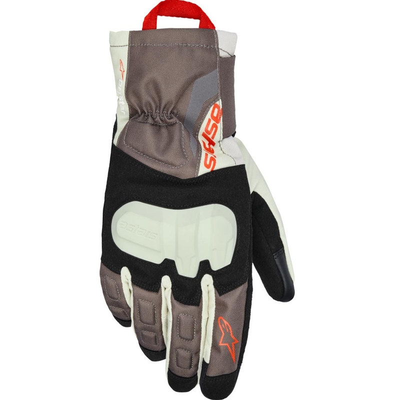 Alpinestars XT-3 Drystar izoliuotos motociklo pirštinės, tamsiai rudos-smėlio-juodos-oranžinės