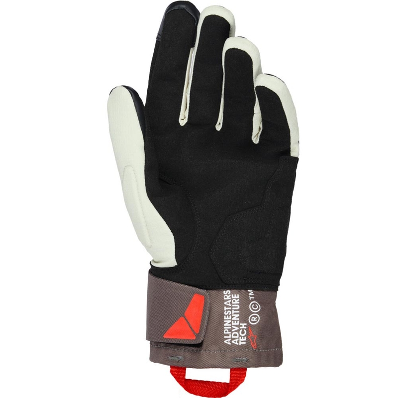 Alpinestars XT-3 Drystar izoliuotos motociklo pirštinės, tamsiai rudos-smėlio-juodos-oranžinės