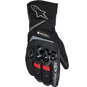 Alpinestars WT-8 GORE-TEX® izoliuotos motociklo pirštinės juodos-raudonos