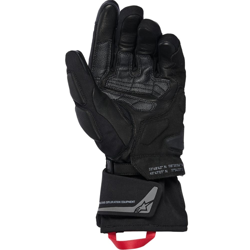 Alpinestars WT-8 GORE-TEX® izoliuotos motociklo pirštinės juodos-raudonos