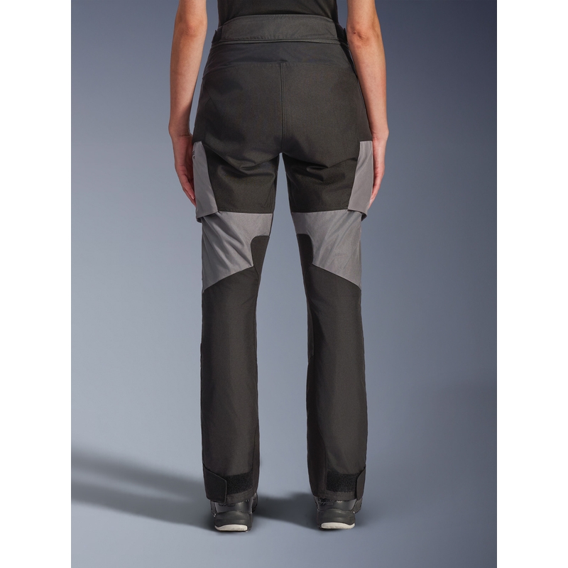 Alpinestars Stella Andes V4 Drystar moteriškos motociklo kelnės, juodos-tamsiai pilkos