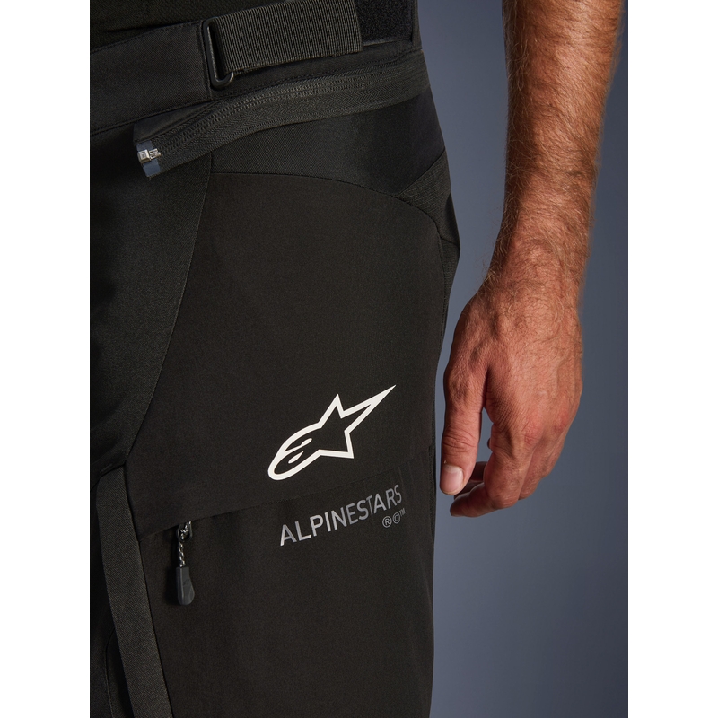 Alpinestars Andes V4 Drystar prailgintos motociklo kelnės juodos