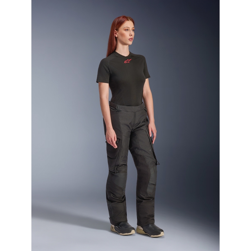 Alpinestars Stella Andes V4 Drystar moteriškos motociklo kelnės juodos