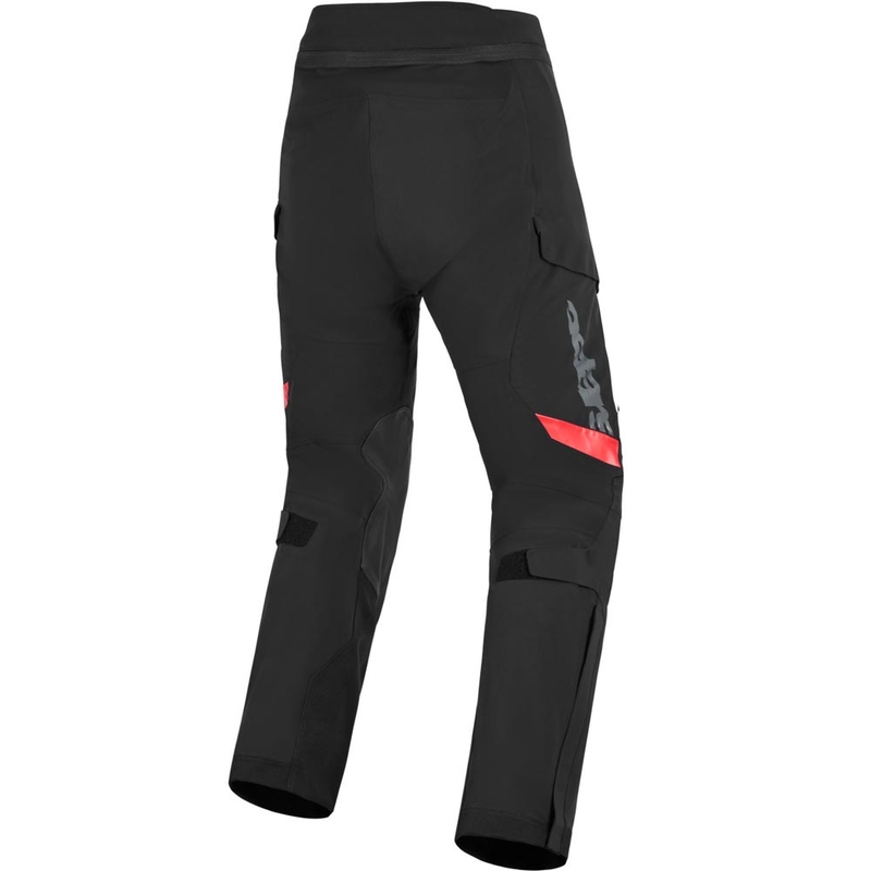 Alpinestars Halo PRO Drystar XF motociklo kelnės juodos-tamsiai pilkos-raudonos