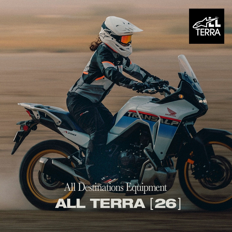 Alpinestars Stella Andes V4 Drystar moteriška motociklo striukė, tamsiai pilka-šviesiai pilka-juoda-raudona
