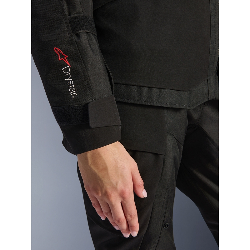 Alpinestars Stella Andes V4 Drystar moteriška motociklo striukė, juoda