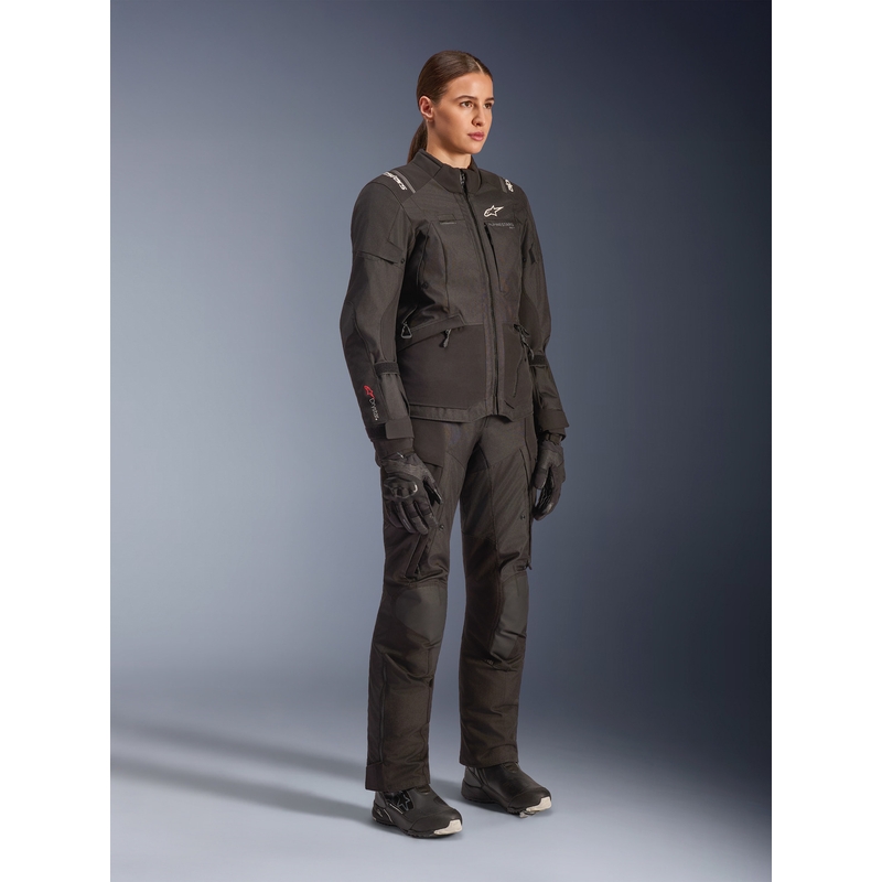 Alpinestars Stella Andes V4 Drystar moteriška motociklo striukė, juoda