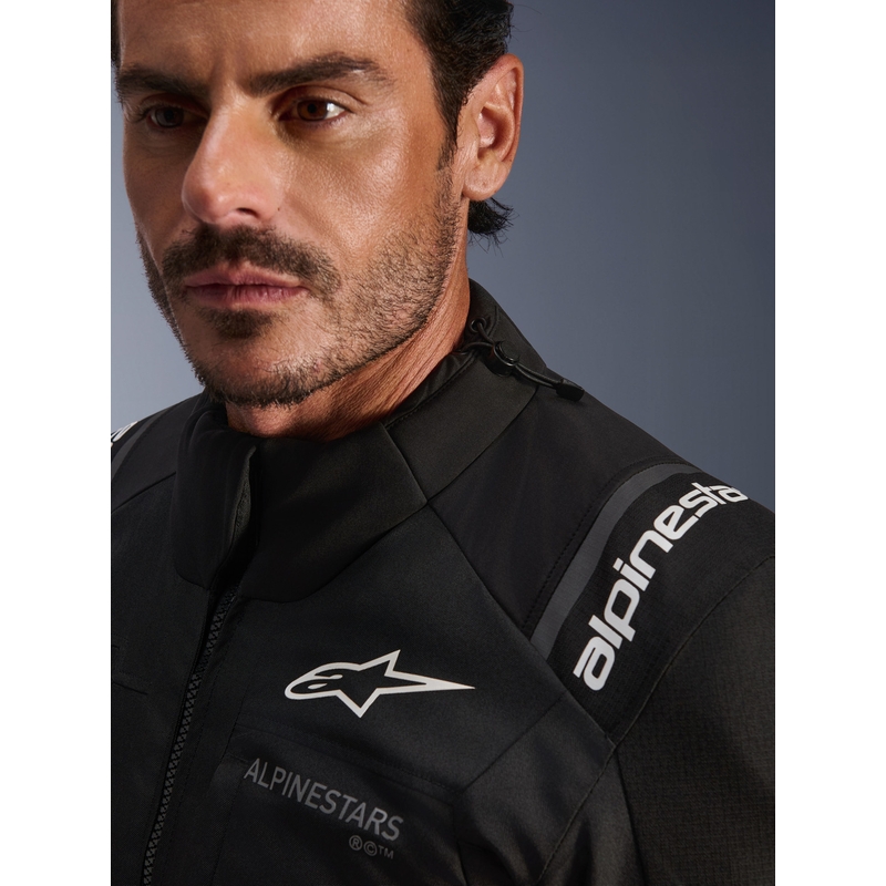 Alpinestars Andes V4 Drystar motociklo striukė, juoda