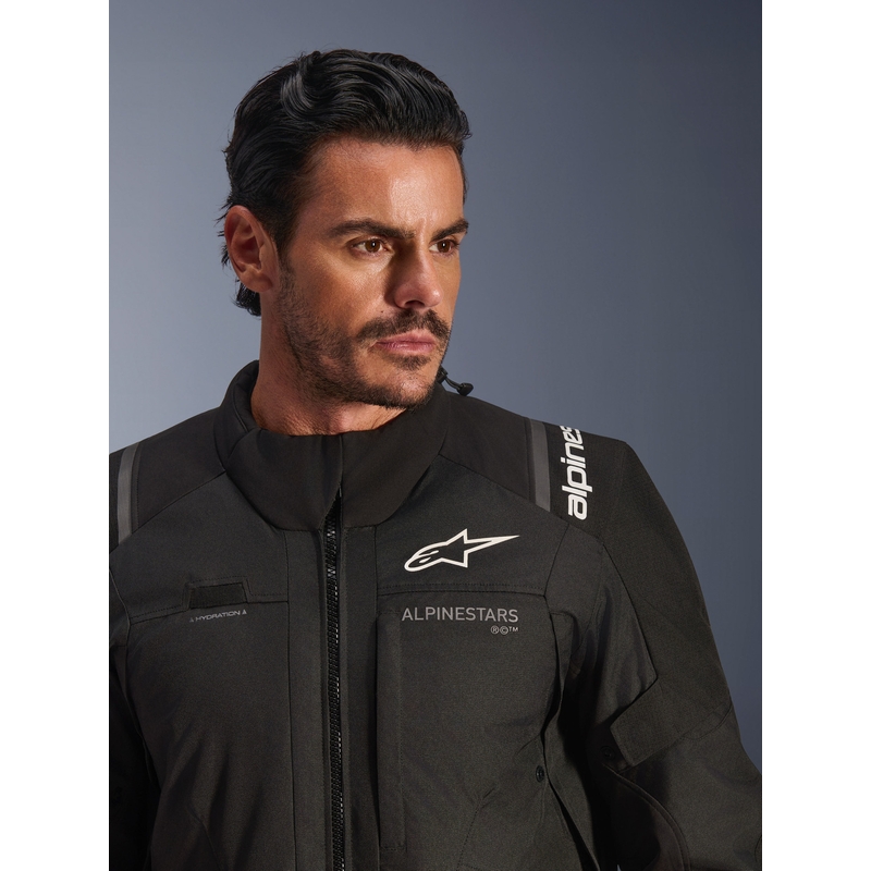 Alpinestars Andes V4 Drystar motociklo striukė, juoda