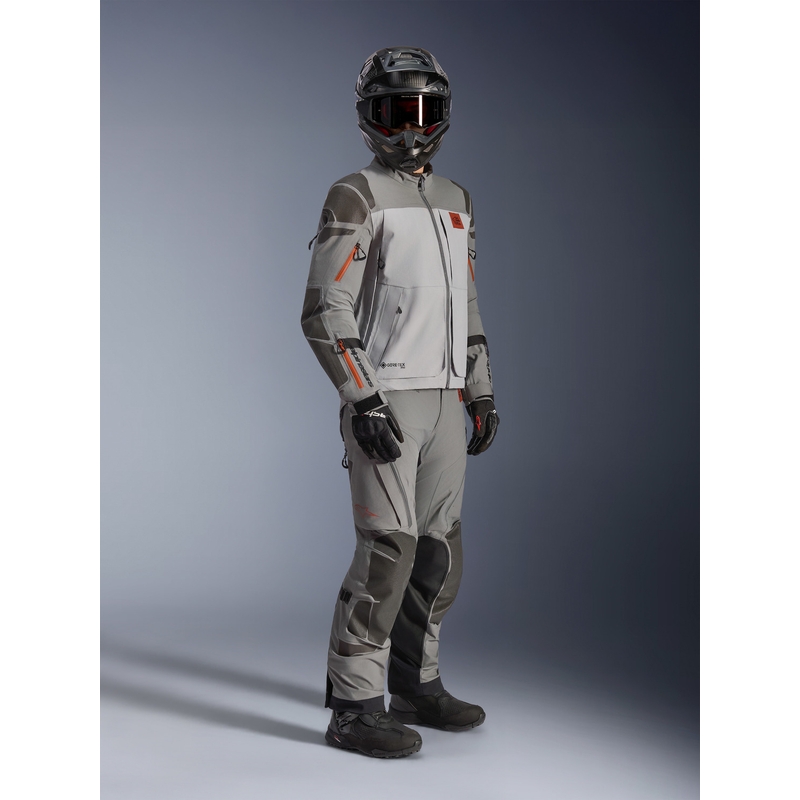 Alpinestars Nazca 3L Gore-Tex PRO motociklo striukė, tamsiai pilka-šviesiai pilka
