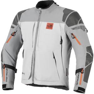 Alpinestars Nazca 3L Gore-Tex PRO motociklo striukė, tamsiai pilka-šviesiai pilka