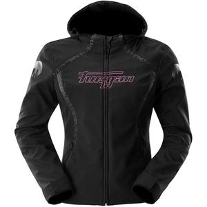 Furygan Skye moteriška motociklo striukė, juoda-rožinė